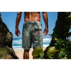 Katoenen Velours Badshort Town & Country Surf Designs 19'' image-3