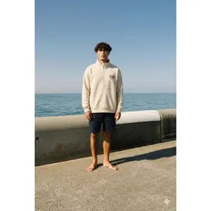 Sweatshirt 1⁄4 zip Town & Country Surf Designs TCSH image-2
