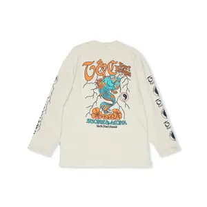 Långärmad T-shirt Town & Country Surf Designs Koï Lightning image-1