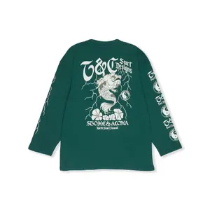 Långärmad T-shirt Town & Country Surf Designs Koï Lightning image-1