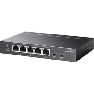 Switch netværk ethernet 5 porte hvoraf 4x PoE Tp-Link Gigabit TL-SG1005P-PD