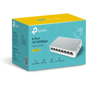 Switch Tp-Link TP-Link TL-SF1008D - 8 Port 10/100 Mbps image-4