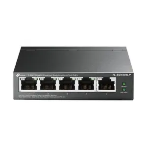 Switch de bureau Gigabit à 5 ports dont 4 ports Tp-Link TL-SG1005LP image-0