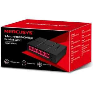 5-port gigabit ethernet network switch Tp-Link Mercusys MS105G image-2