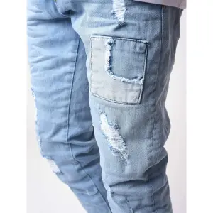 Skinny jeans met opgestikte inzetstukken Project X Paris image-4