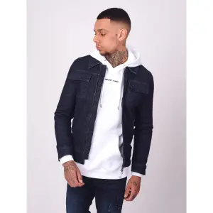 Veste en denim brut à zip Project X Paris image-1