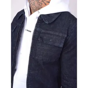 Veste en denim brut à zip Project X Paris image-4