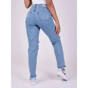 Zerrissene Jeans mit hoher Taille Project X Paris image-3