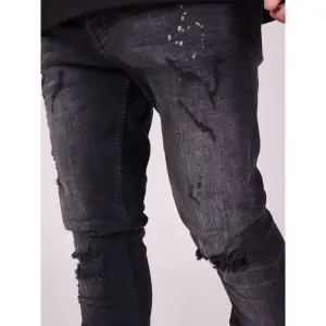 Scratch patterned jeans Project X Paris regular image-4