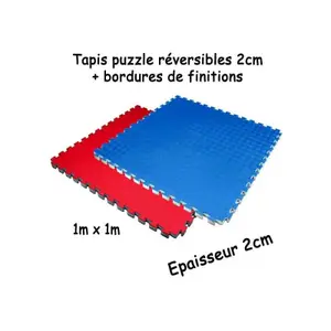 Reversible puzzle carpet Metal Boxe image-1