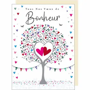 Carte double maxi Tracks Mariage image-0