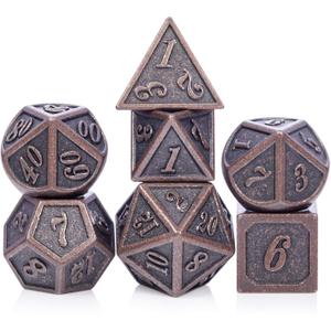 Terninger Trade Invaders Outlined Copper (x7)