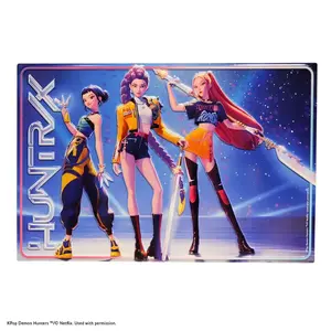 Poster en aluminium Huntrix enfant Trade Invaders KPop Demon Hunters