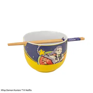 Ramen-Schale mit Essstäbchen Trade Invaders Kpop Demon Hunters - Rumi Saveur Superstar