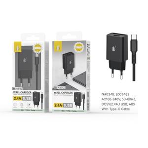 Embout secteur avec câble type C-1m-2 Trade Invaders