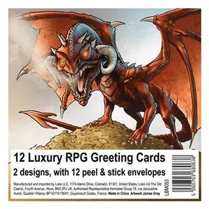 Board game Trade Invaders RPG Greeting (x12) image-0