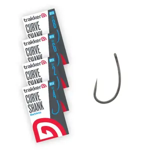 Άγκιστρο Trakker Curve Shank TPx5x5 Barbless (x10) image-0
