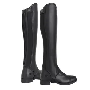 Mini-chaps en cuir zip arrière Tredstep Liberty image-0
