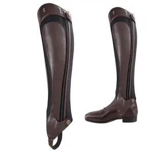 Leather Half Chaps Tredstep Medici Air