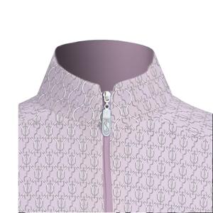 Women's long-sleeved technical riding Polo shirt Tredstep Sligo Pro image-1