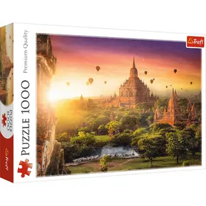 1000-piece puzzle Trefl Temples de Bagan Birmanie image-0