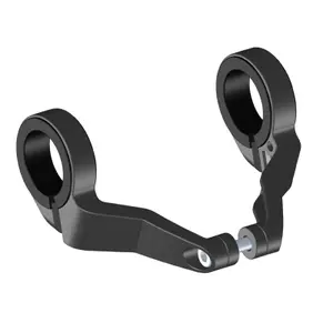 Suporte de iluminação em alumínio trelock sur cintre Trelock Bike-i, Bike-Retro