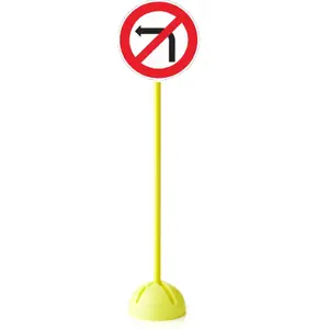 No left turn road sign Tremblay CT image-0