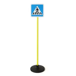 Pedestrian crossing road sign Tremblay CT image-0