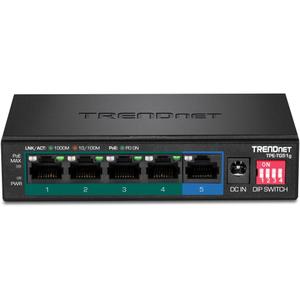 Commutateur 5 ports TRENDnet Gigabit POE+ 60W image-2