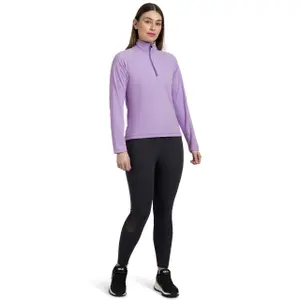 Női polár 1/2 zip Trespass Skylar image-1