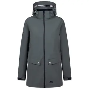 Women's hooded waterproof jacket Trespass Tiverton image-0