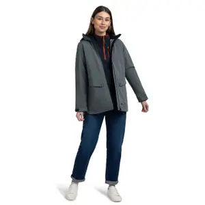 Women's hooded waterproof jacket Trespass Tiverton image-2