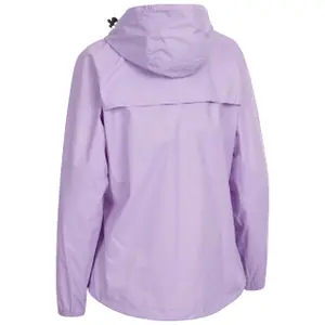Dames waterdichte hoodie-jack met rits Trespass Qikpac image-1