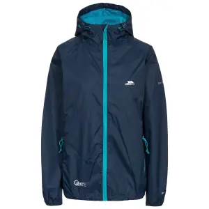 Casaco impermeável com capuz para mulher Trespass Qikpac image-0