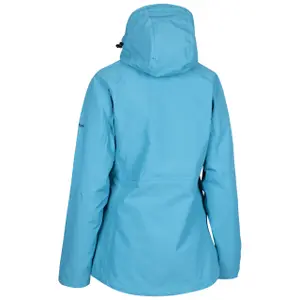 Women's zip-up waterproof hooded jacket Trespass Tilbury image-1