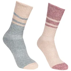 Socken für Damen Trespass Hadley (x2) image-0