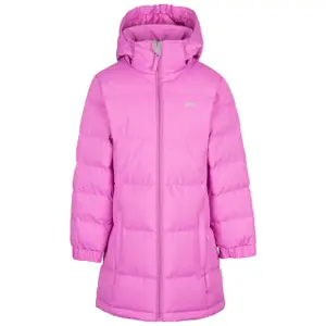 Girl's long down jacket Trespass Tiffy image-0