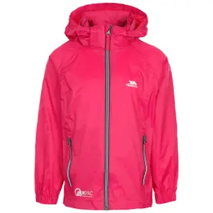Girl's waterproof jacket Trespass Qikpac X image-0