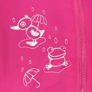 Baby rain suit Trespass Dripdrop image-2