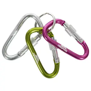 Carabiner key ring Trespass Blowx image-0
