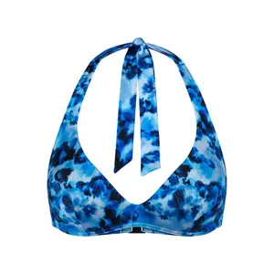 Women's swimsuit top Triumph Midnight PU Plunge image-0