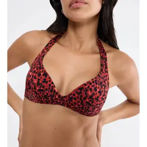 Women's swimsuit top Triumph Midnight PU Plunge image-4