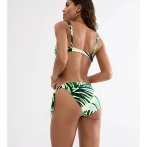 Women's Adjustable Side Tie Bikini Bottom Triumph Summer Palm image-3