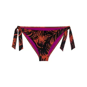 Women's Adjustable Side Tie Bikini Bottom Triumph Summer Palm