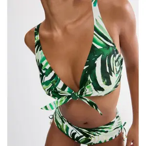 Underwired Non-Padded Bikini Top for Women Triumph Summer Palm image-4