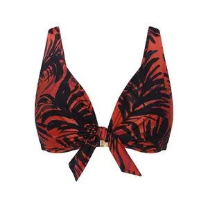 Underwired Non-Padded Bikini Top for Women Triumph Summer Palm