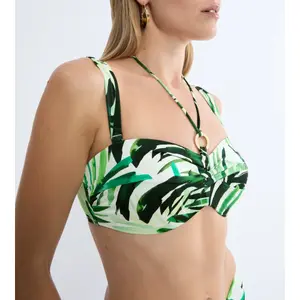 Padded bikini top for women Triumph Summer Palm image-4