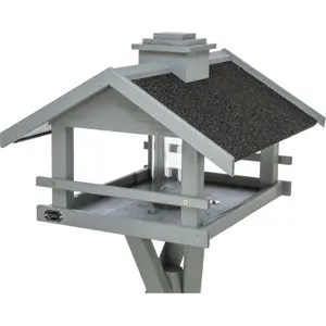 Alimentador para aves com pé e silo Trixie image-4