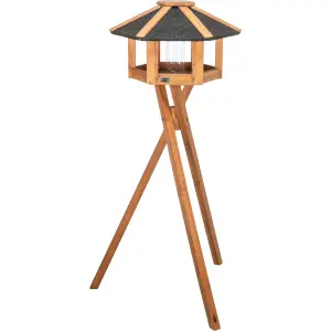 Mangeoire para aves com suporte e silo Trixie