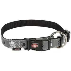 Hondenhalsband Trixie Silver Reflect image-0
